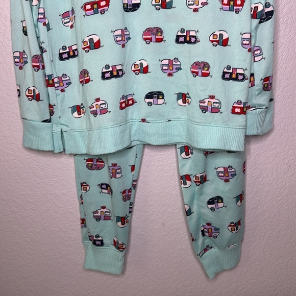 Secret Treasures Happy Camper Pajama Set Small-Medium - Picture 4 of 8